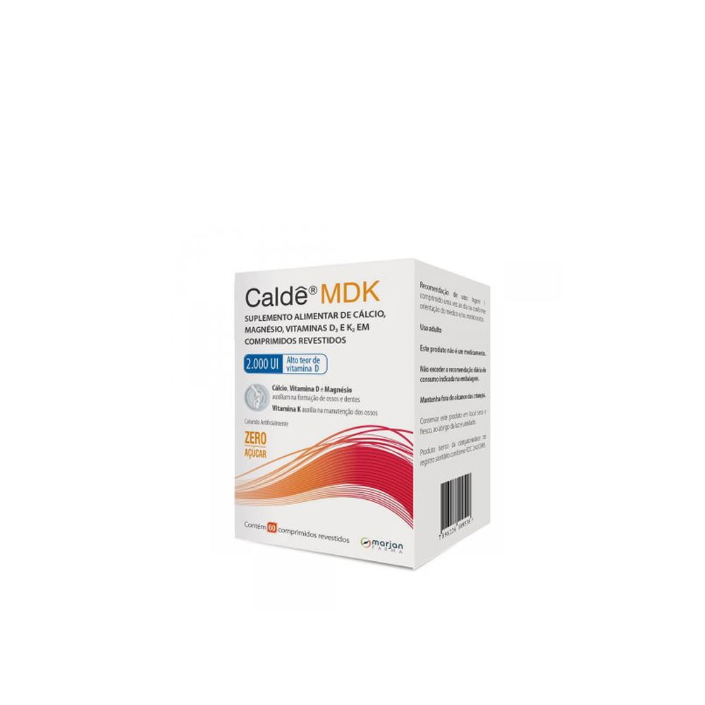 Suplemento Alimentar Calde MDK 2.000UI 60 comprimidos