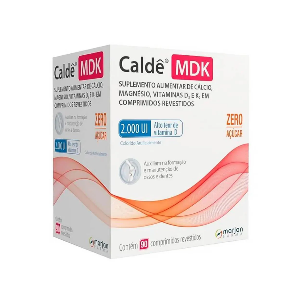 Cálcio + Vitamina D + Magnésio Caldê Mag 60 Comprimidos