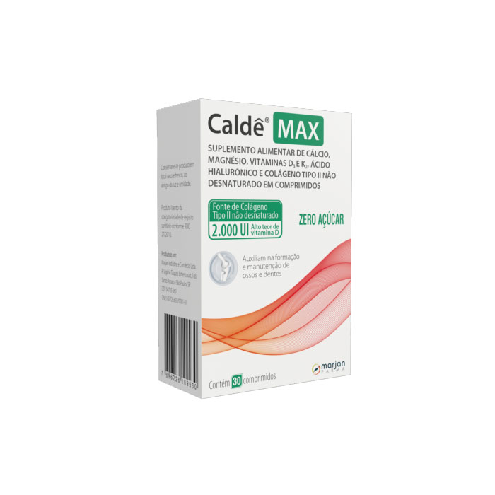Suplemento Alimentar Calde Max 30 comprimidos