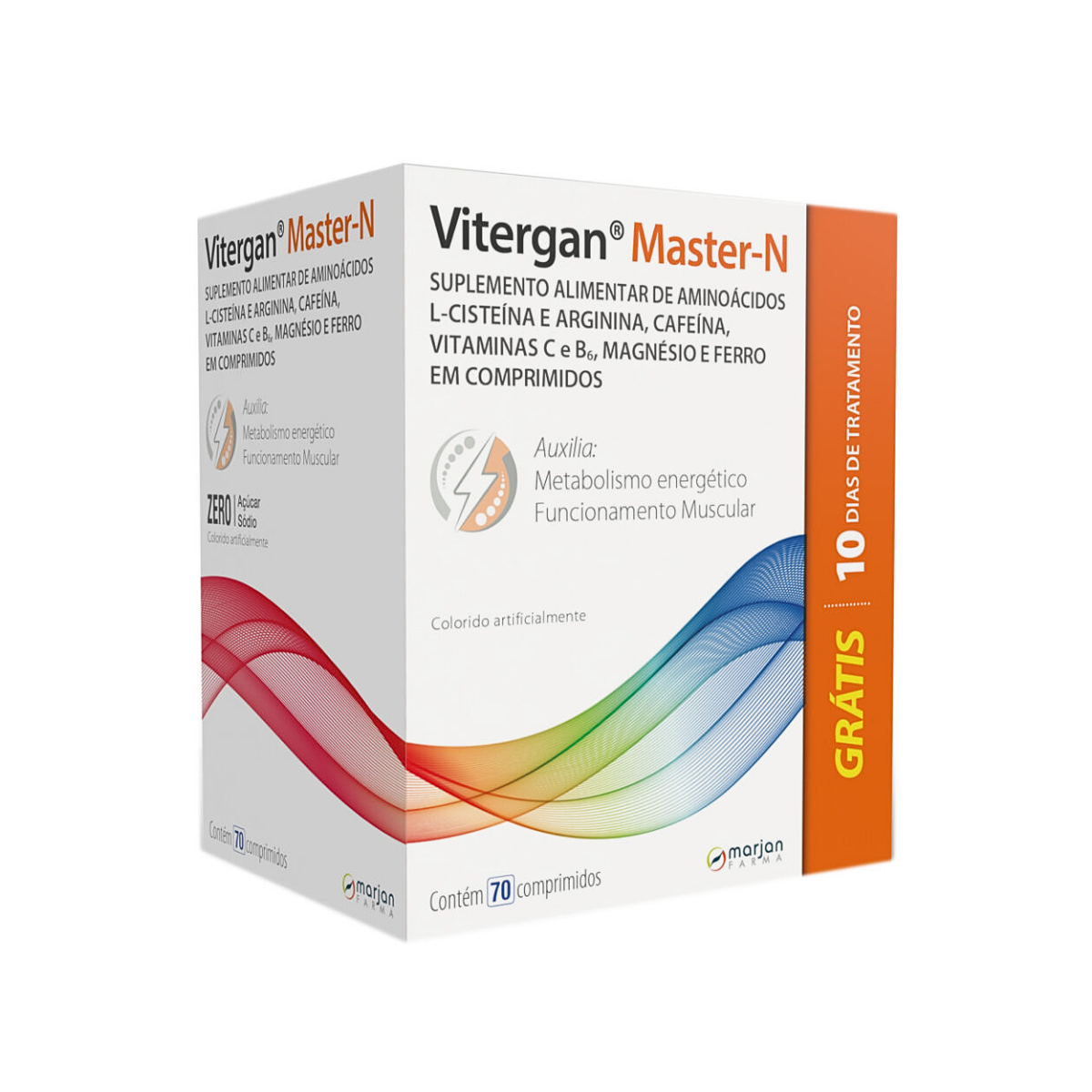 Polivitaminico Vitergan Master N 70 Comprimidos