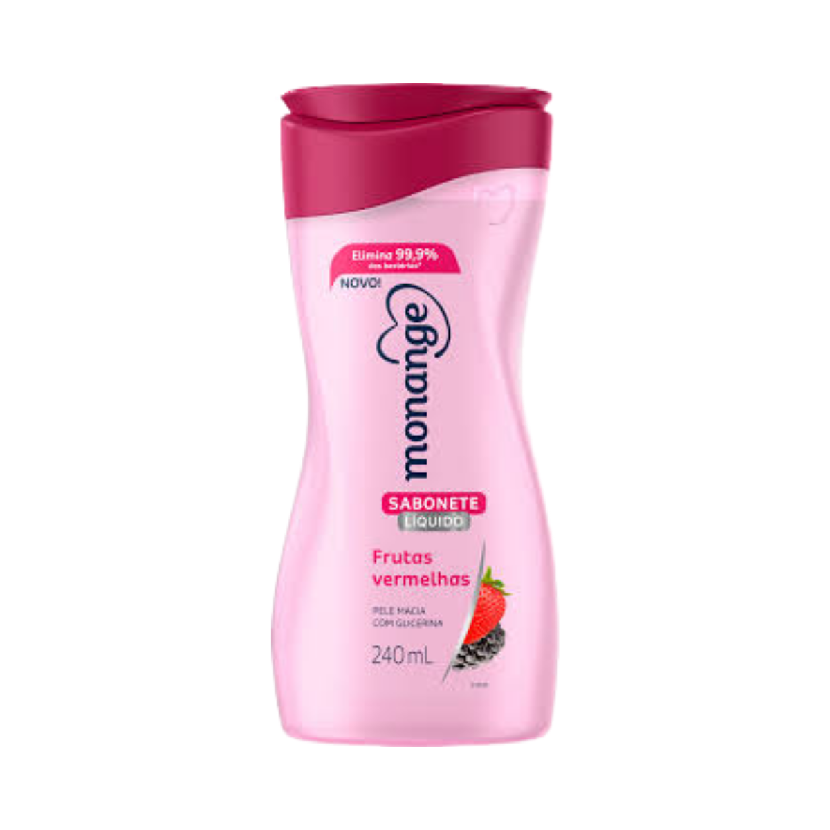 Sabonete Líquido Monange Frutas Vermelhas com 240ml