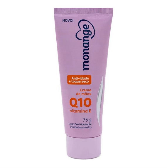 Creme para Mãos Monange Q10 e Vitamina E 75g