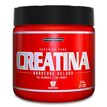 Creatina Em Pó Hardcore 100% Pura E Monohidratada Integralmedica 300g