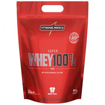 Whey 100% Pure Chocolate Refil Integralmedica 900g