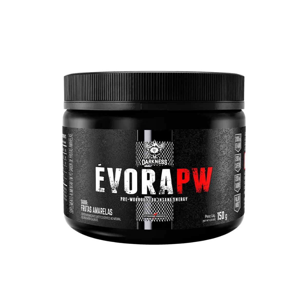 Evora PW Frutas Amarelas Darkness 150g