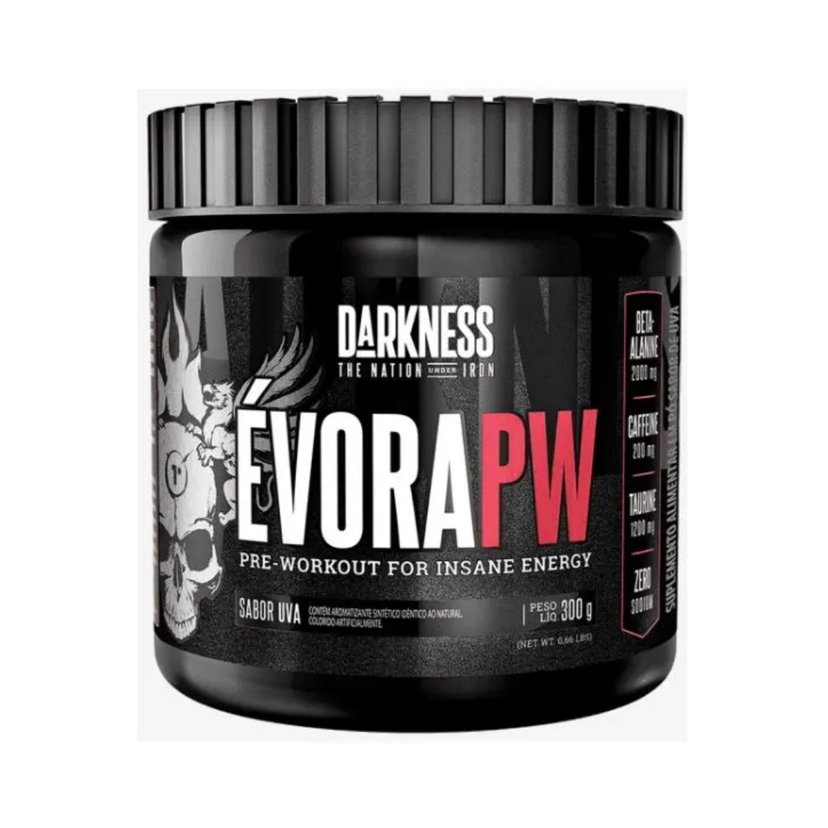 Pre Treino Evora PW Uva Darkness 300g