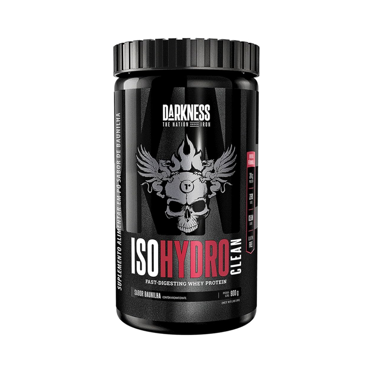 Iso Hydro Clean Baunilha Darkness 900g