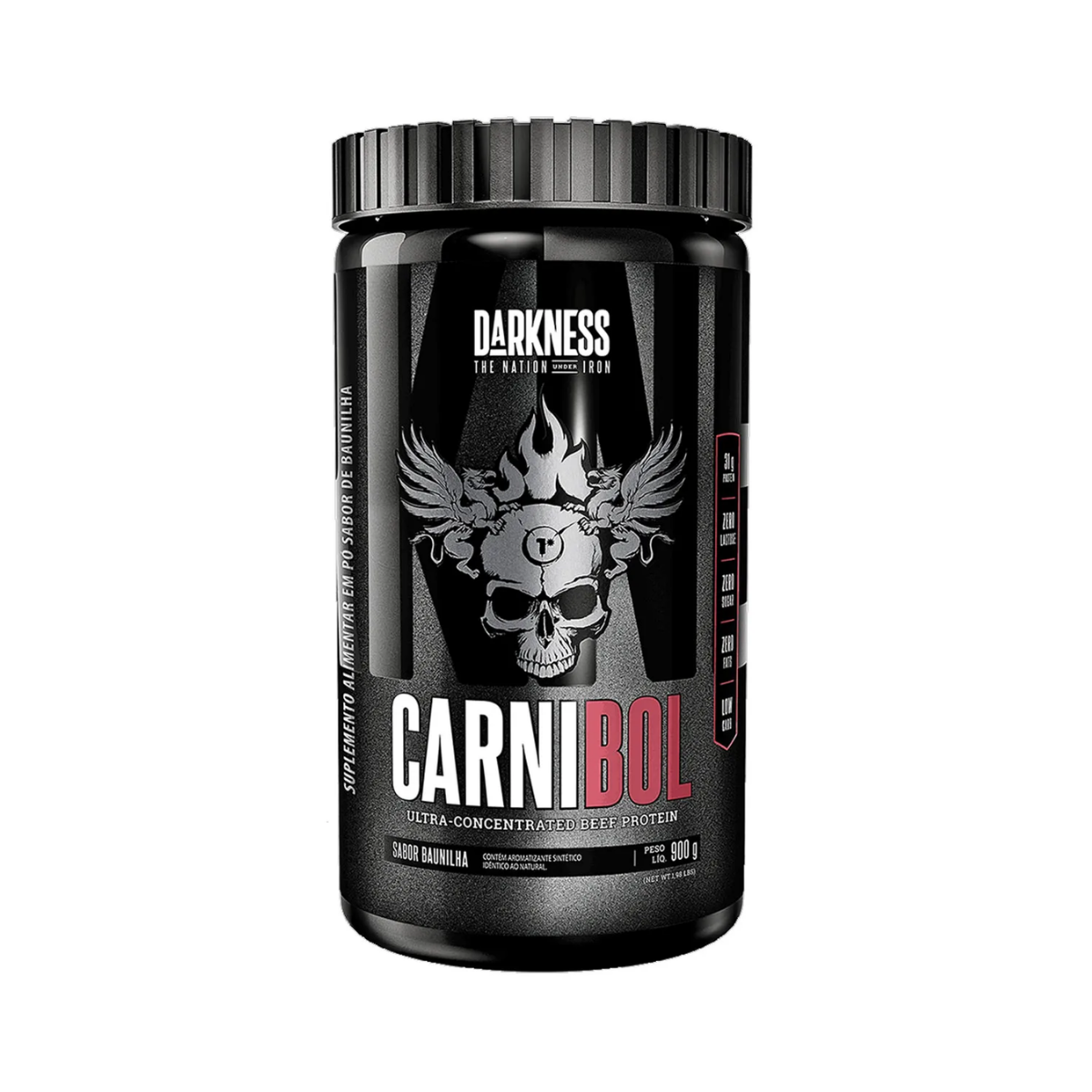 Carnibol Baunilha Darkness 900g
