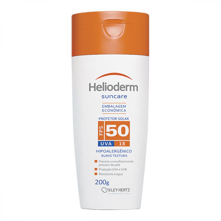 Protetor Solar Helioderm Suncare FPS50 200g