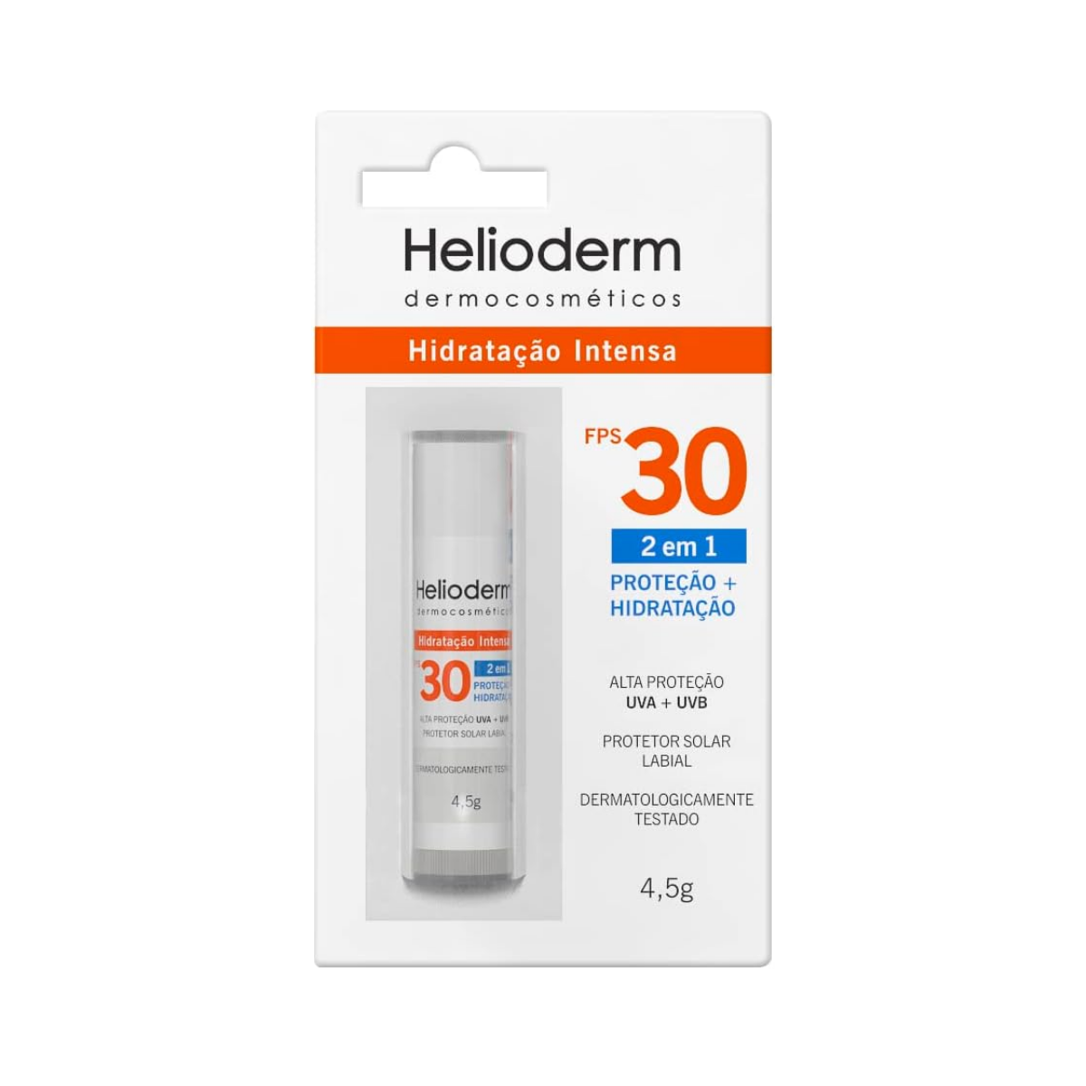 Hidratante Labial FPS30 Helioderm 4,5g