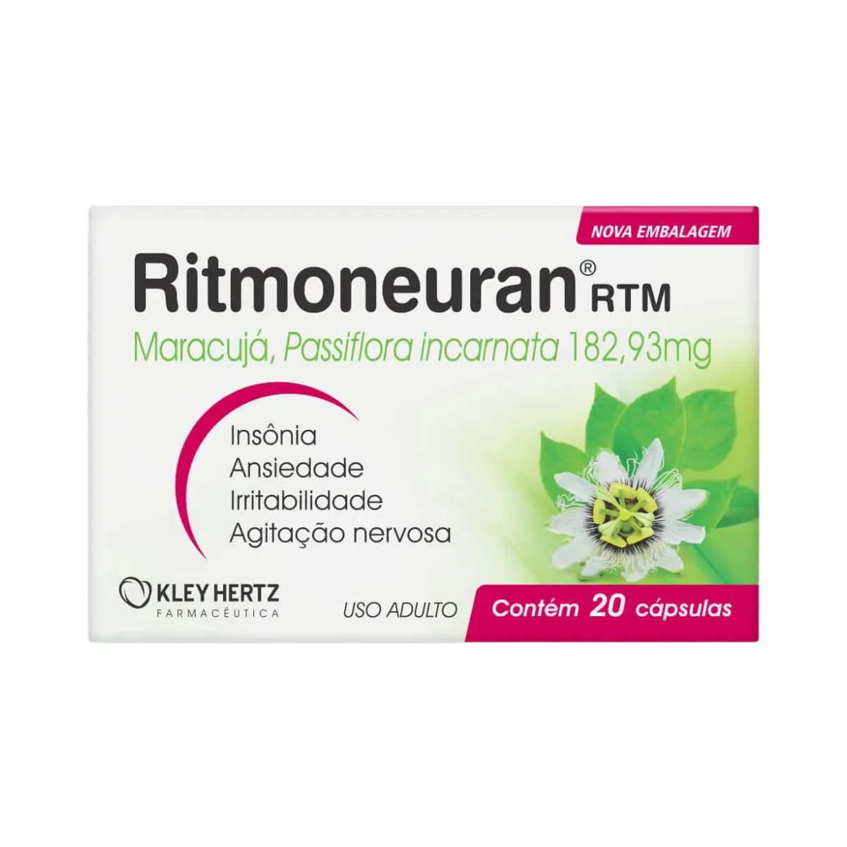 Ritmoneuran 20 Capsulas
