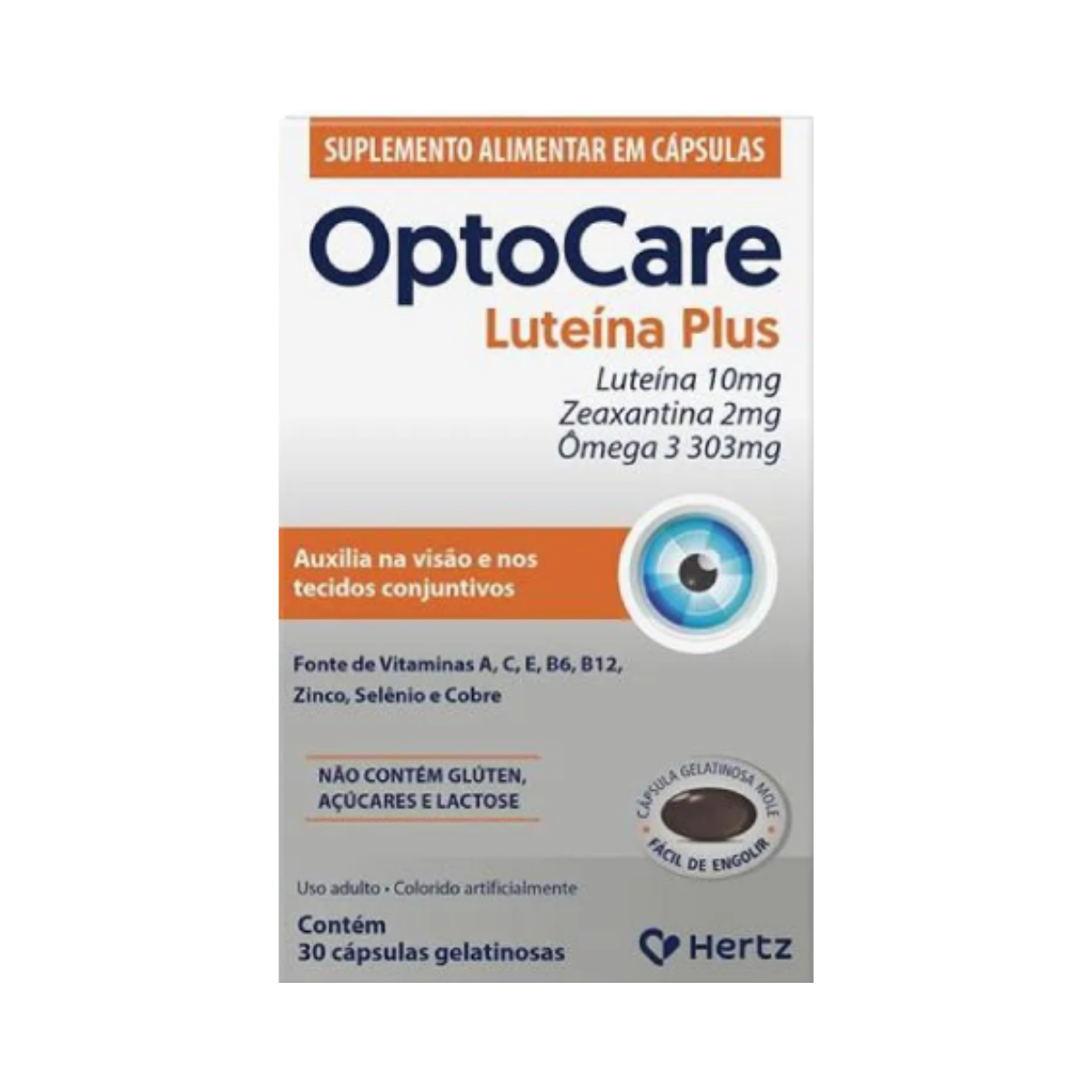 OptoCare Luteina Plus Hertz 30 Capsulas