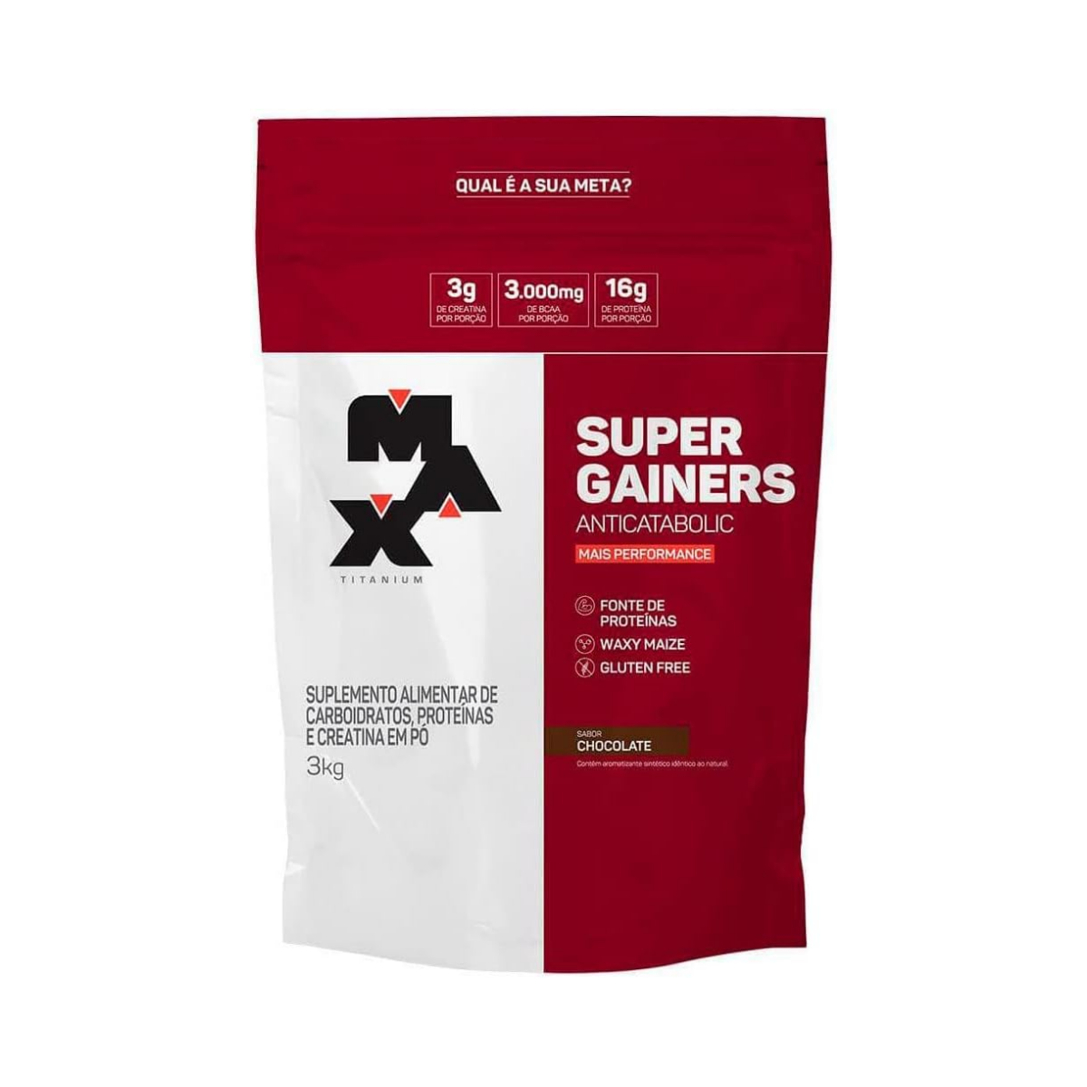 Super Gainers Chocolate Max Titanium 3Kg