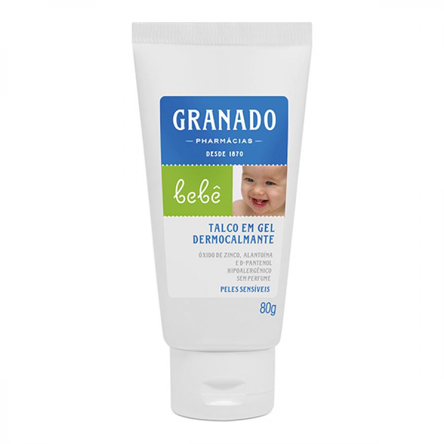 Talco em Gel Dermocalmante Bebê Peles Sensíveis Granado 80g