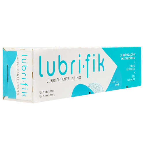 Gel Lubrificante Íntimo Lubri-fik tradicional com 50g