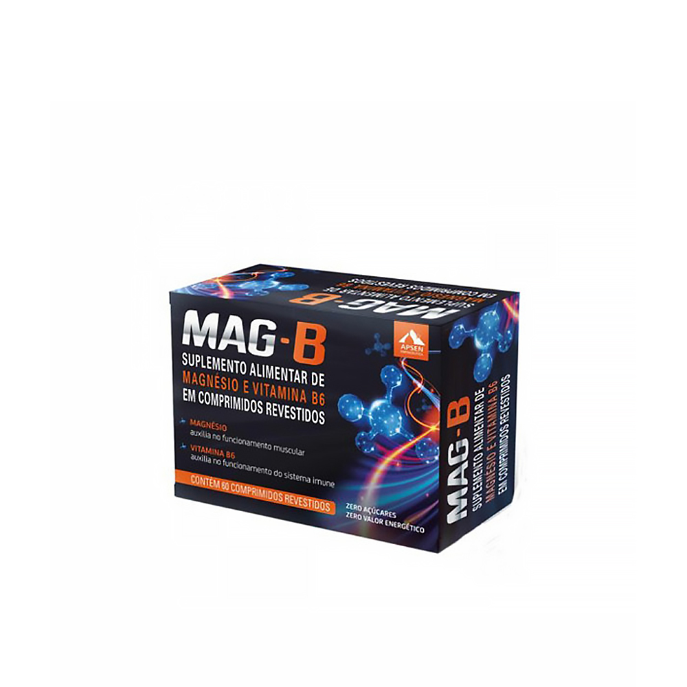 Suplemento Alimentar Mag B 60 Comprimidos