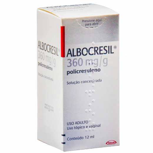 Albocresil Solucao 360mg 12mL