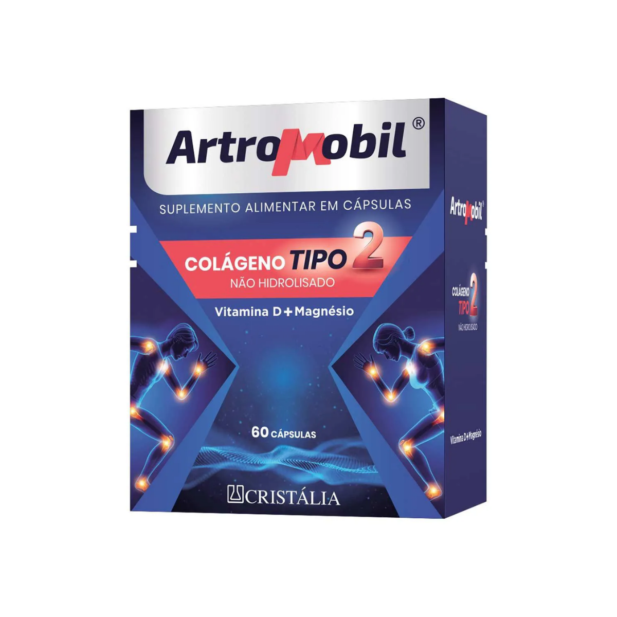 Colágeno Não Hidrolisado Tipo II Artromobil 60 Cápsulas