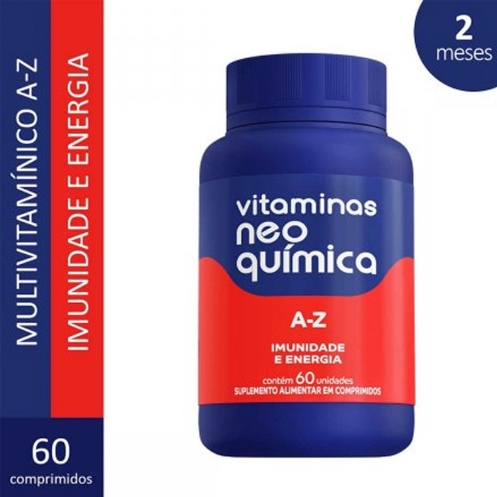 Vitamina Neo Química A a Z 60 comprimidos