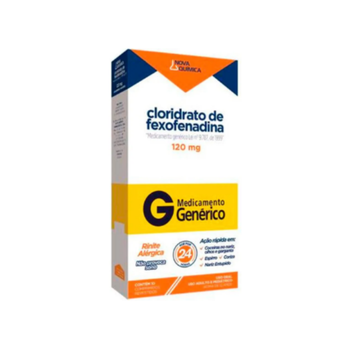 FEXOFENADINA 120MG C/10 CPR NEOQ (G)