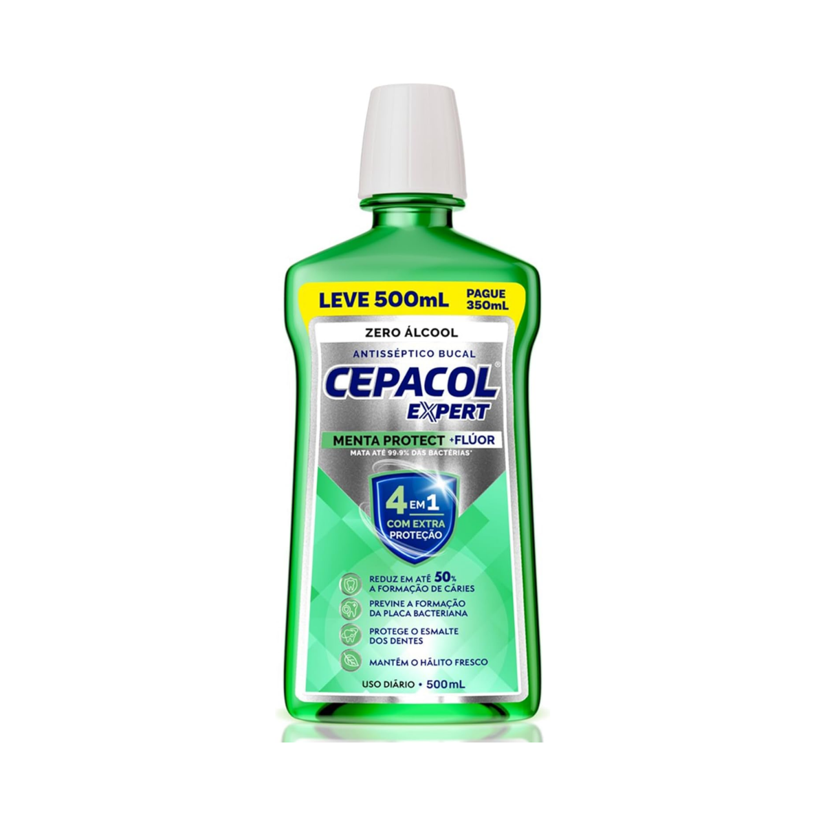 Antisséptico Bucal Menta Protect Expert Cepacol 500ml