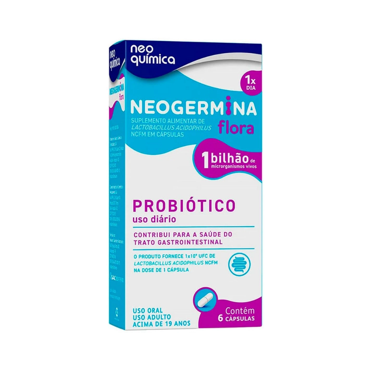 Neogermina Flora 1 Bilhao Neo Quimica 6 Capsulas