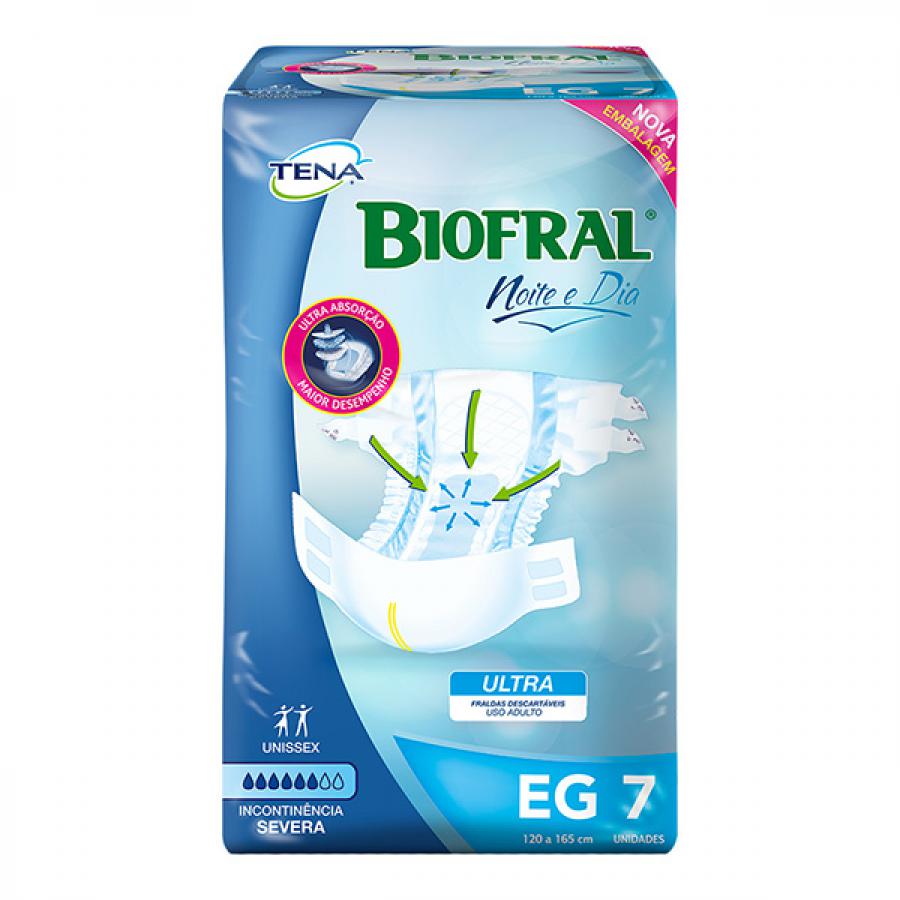 Fralda Biofral Premium Noite e Dia XG 7 Unidades