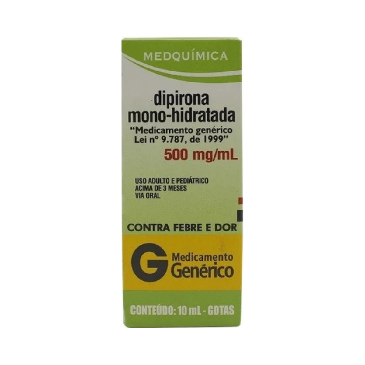Dipirona Medquímica 500mg/ml 10ml