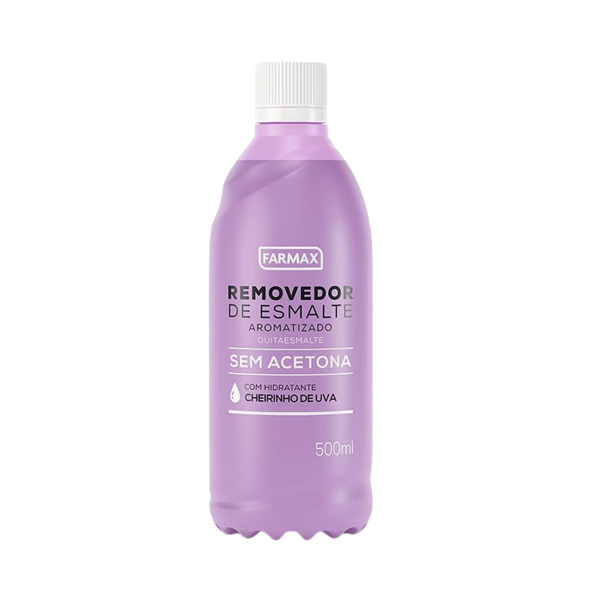 Removedor De Esmalte Sem Acetona Cheirinho de Uva 500ml