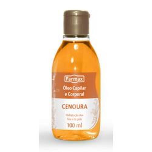 Oleo Cenoura Farmax 100ml