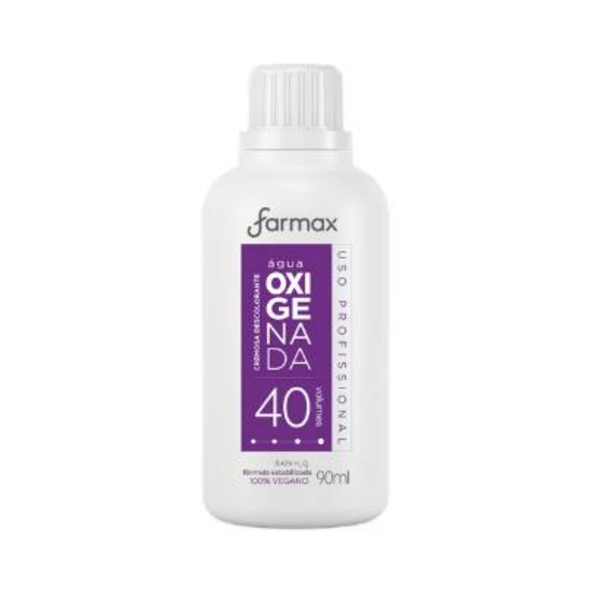 Agua Oxigenada 40 Volumes 90ml Farmax