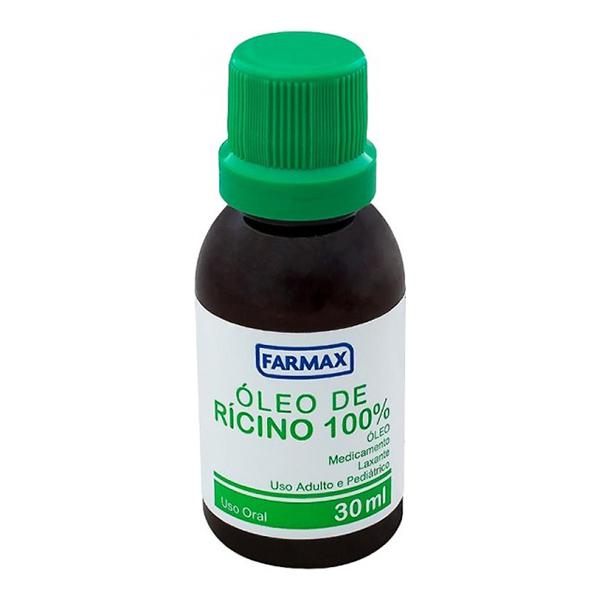 Oleo de Ricino 100% Puro Farmax 30ml