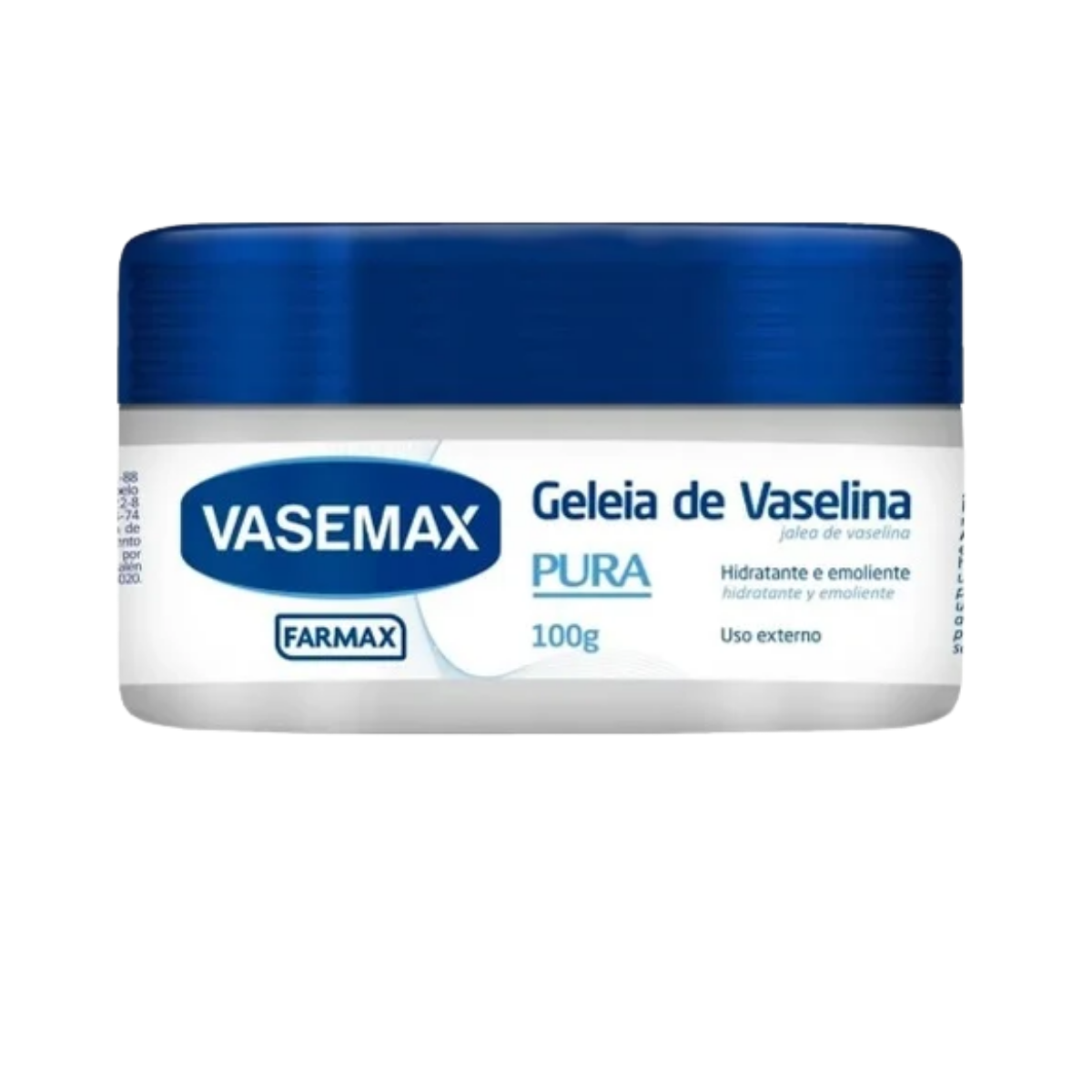 Geleia de Vaselina Pura Vasemax 100g