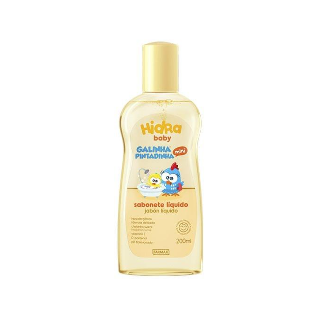 Sabonete Hidra Baby Galinha Pintadinha Mini tradicional  200mL