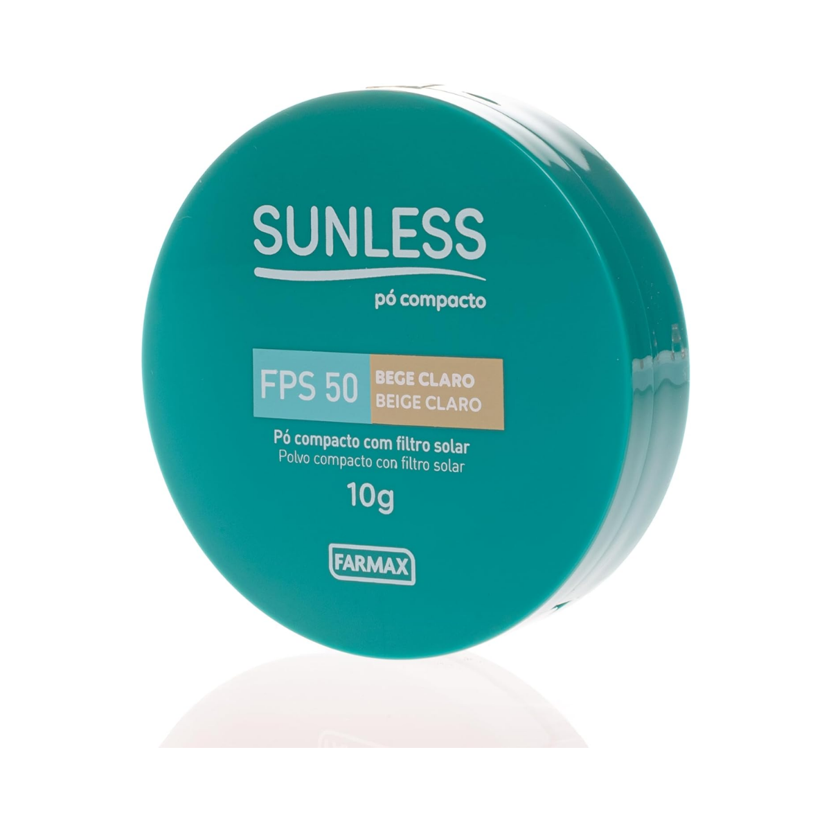 Pó Compacto Claro FPS50 Sunless 10g