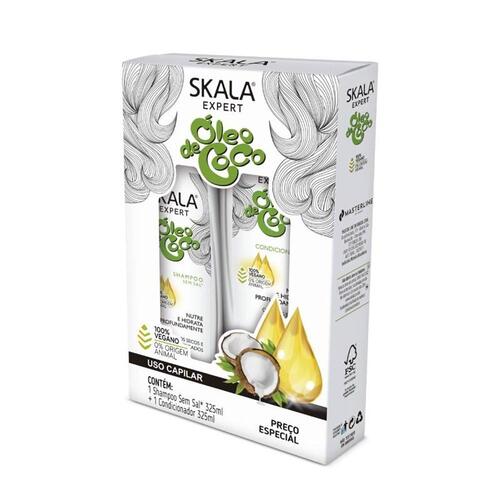 Kit Skala Expert Óleo De Coco Skala Shampoo 325ml + Condicionador 325ml