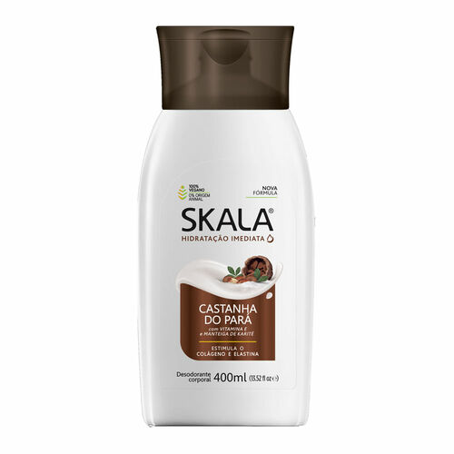 Hidratante Corporal Skala Hidratacao Imediata castanha-do-para com 400mL