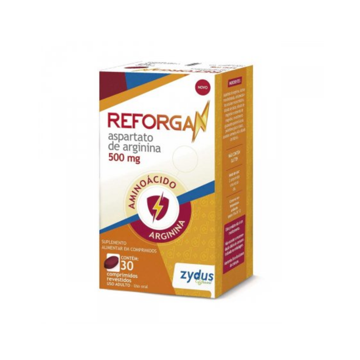 Reforgan 500mg 30 Comprimidos