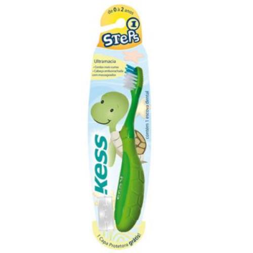 Escova Dental Infantil Steps1 Extra Macia Kess