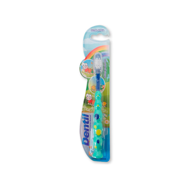 Escova Dental Dentil Kids 4+ anos, Centopeia, extramacia com 1 unidade