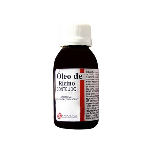 Óleo de Rícino Rio Quimica Frasco com 30mL
