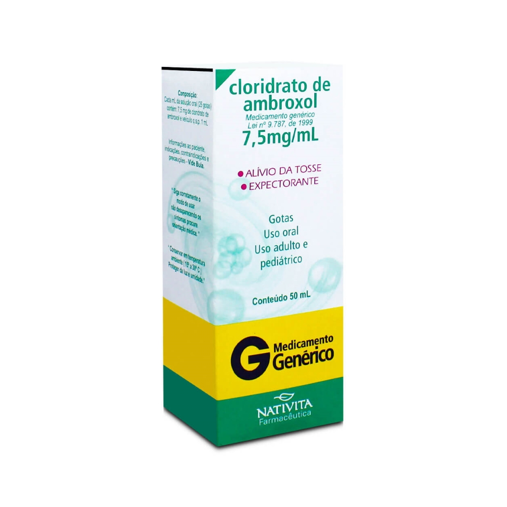 Cloridrato de Ambroxol 7,5mg/mL 50mL
