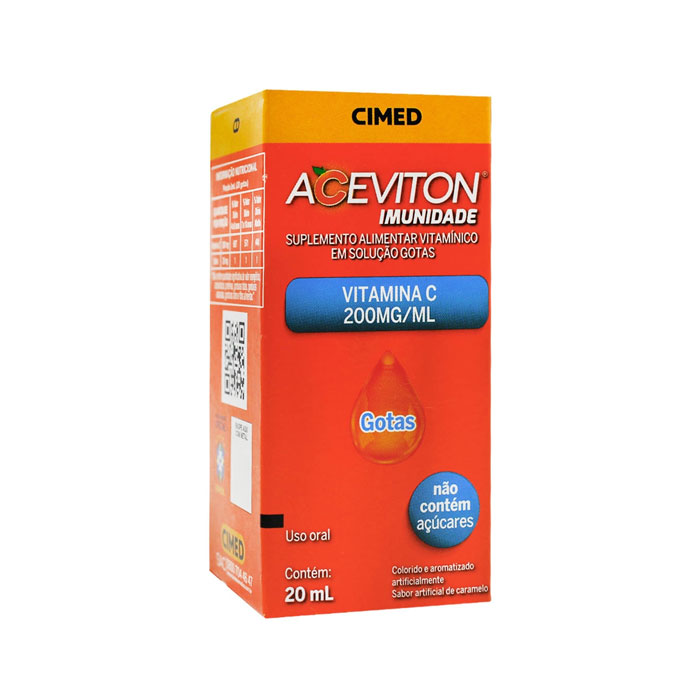 Aceviton 200mg/ml Sabor Caramelo Gotas 20ml