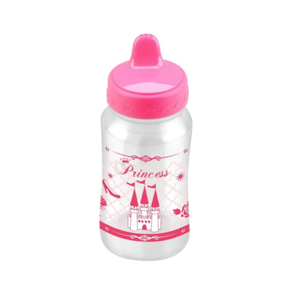 Copo Infantil Treinamento Cristal Rosa Petita 270ml
