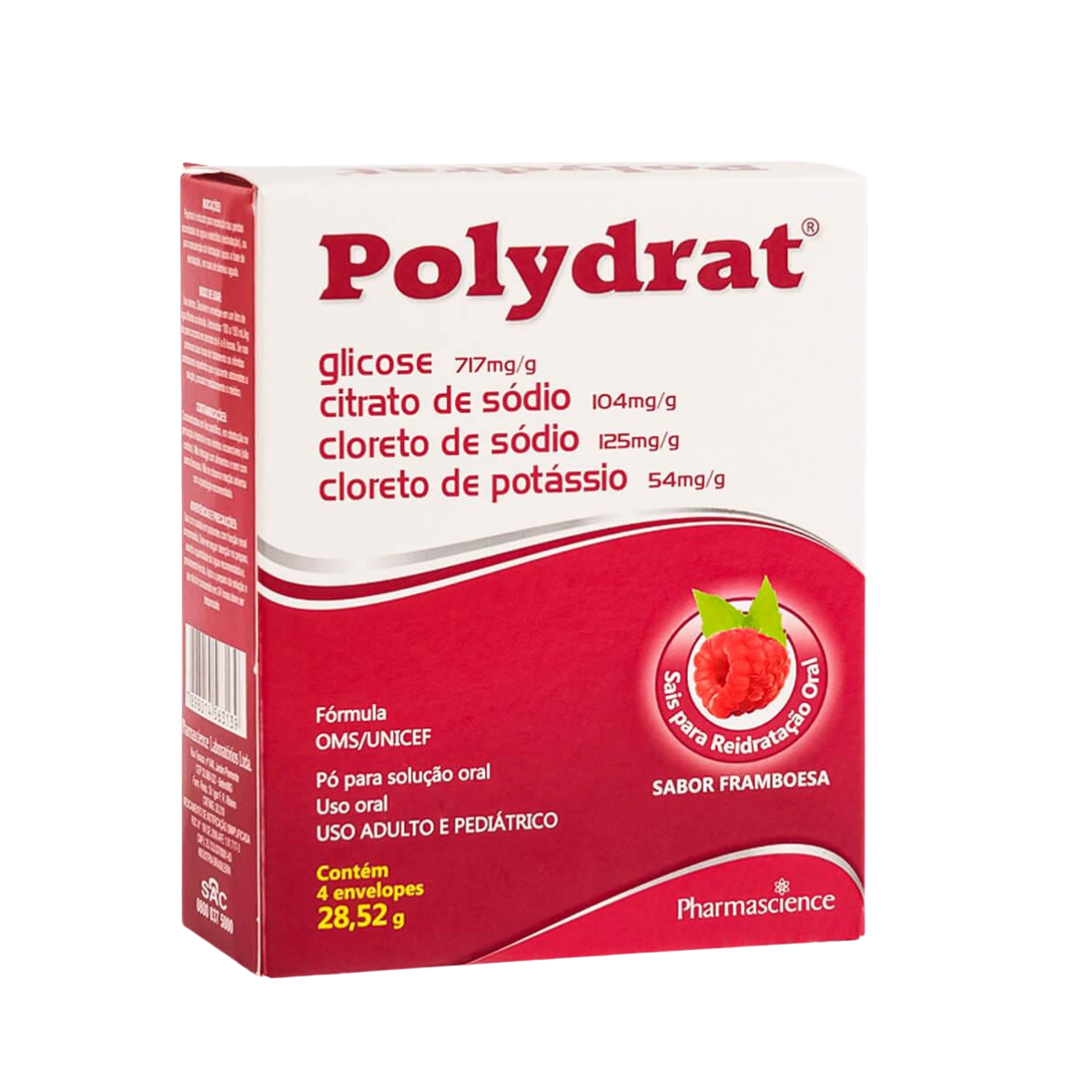 POLYDRAT C/50 ENV S/ FRAMBOESA 28,5GR