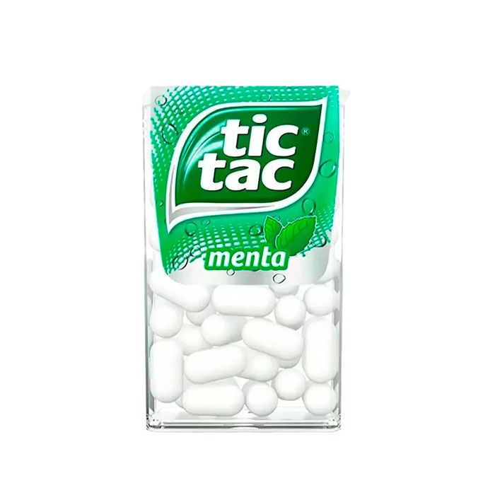 Pastilha Tic Tac Menta 16g