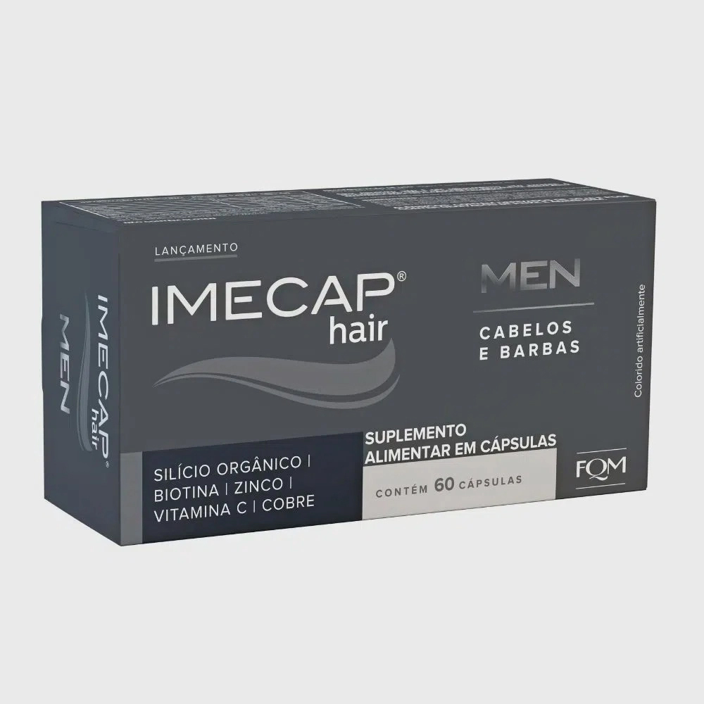 Suplemento Alimentar Imecap Hair Men 60 capsulas
