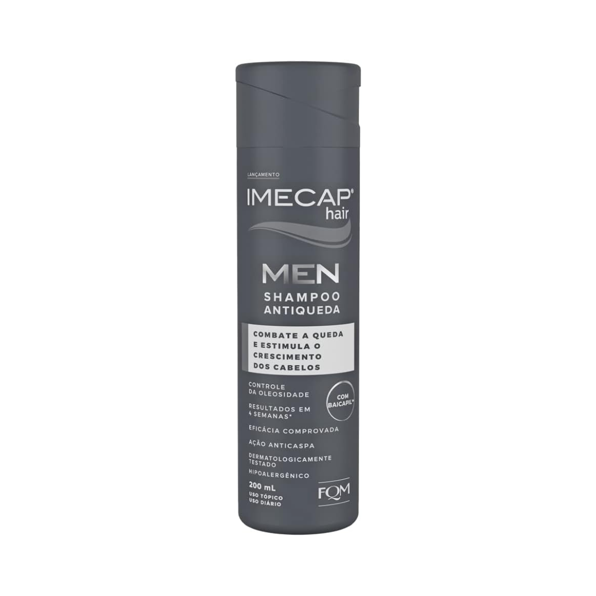 Shampoo Imecap Hair Men Antiqueda FQM 200ml