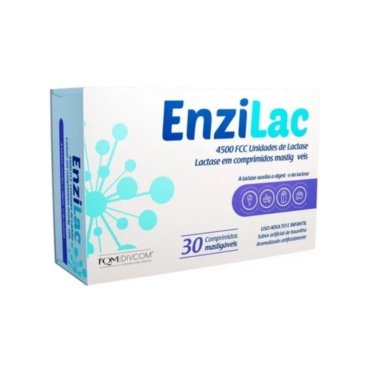 Enzilac FQM 4500 FCC 30 Comprimidos