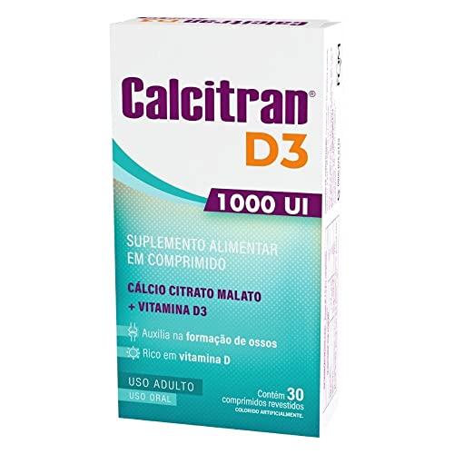 Calcitran D3 Farmoquimica 1000UI 30 Comprimidos